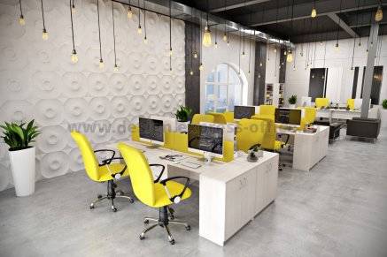 Дизайн проект мебель для персонала Matrix